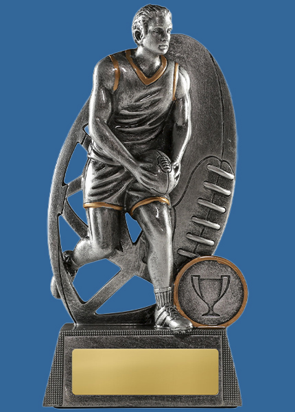 1147-3MB Navarra Series Resin Male Aussie Rules AFL Trophy