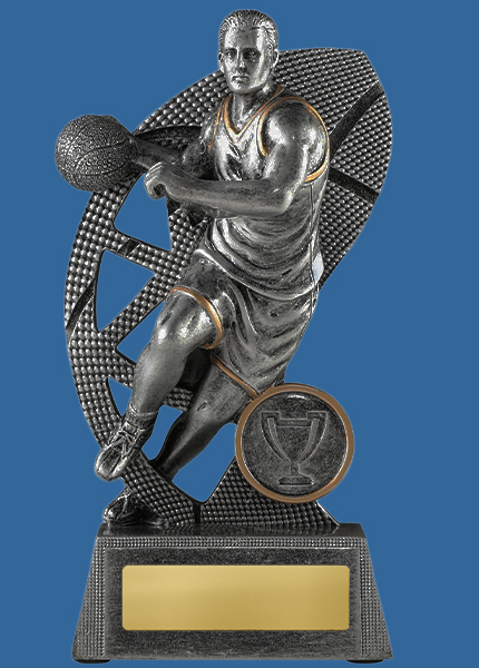 1147-7MB Navarra Series Resin Male Basketball Trophy (REDO)