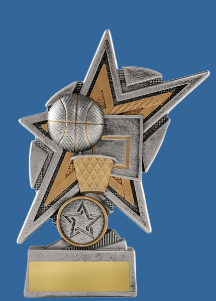 1149-7B Resin Basketball Trophy