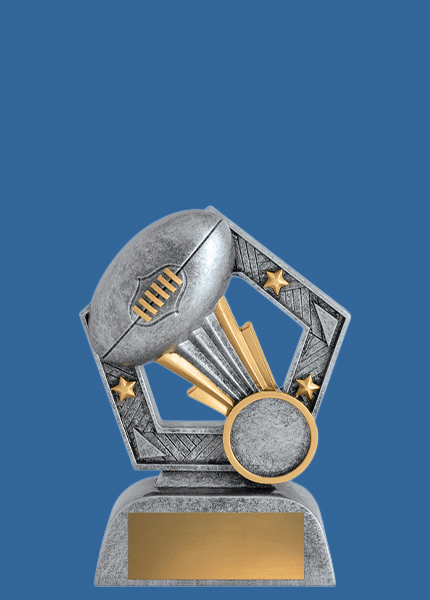 10288t Rayburst Series Resin Aussie Rules AFL Trophy