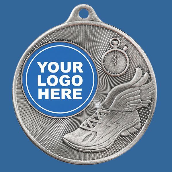 1088C-17Se Universal Series Antique Iron Silver Athletics Medal 50mm