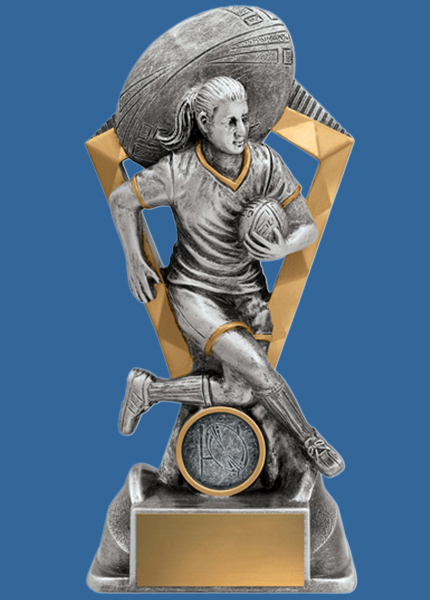 14212_t Catalyst Series Resin Female Rugby Trophy