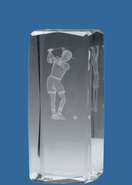 CB942t Hologram Female Player Golf Award