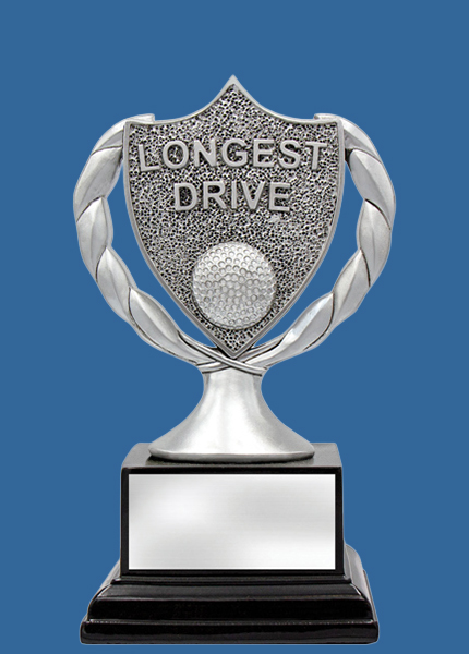 a1169t Resin Longest Drive Golf Trophy