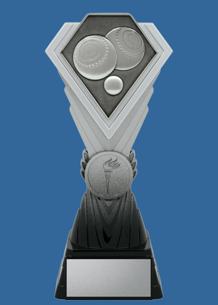 dk484_t Diamond Silver Series Plastic Bowls Trophy