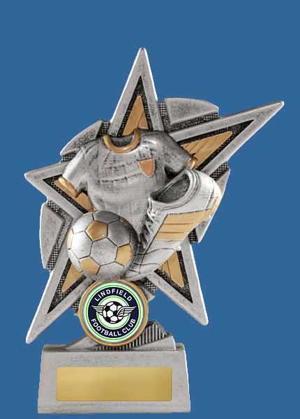 LF#1149-9_e Blitz Series EconoRez Soccer Football Trophy