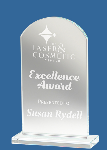 ct132_t Arch Clear Glass Award
